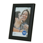 Mainstays Black Step Tabletop 4 x 6 Picture Frame