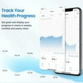 thumbnail image 6 of RENPHO High Accuracy Bluetooth Smart Body Weight Scale, FSA HSA Eligible, 396 lbs, Black, 6 of 8