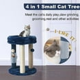 Cat Scratching Post Tree with Tower Soft Bed.Natural Quality Sisal ...