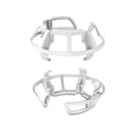 thumbnail image 1 of mmirethe 2 Pcs Anneau de Protection pour Manette de Jeu Anti-collision Accessoires de Réalité Virtuelle Remplacement pour Oculus Quest 2 Blanc, 1 of 6