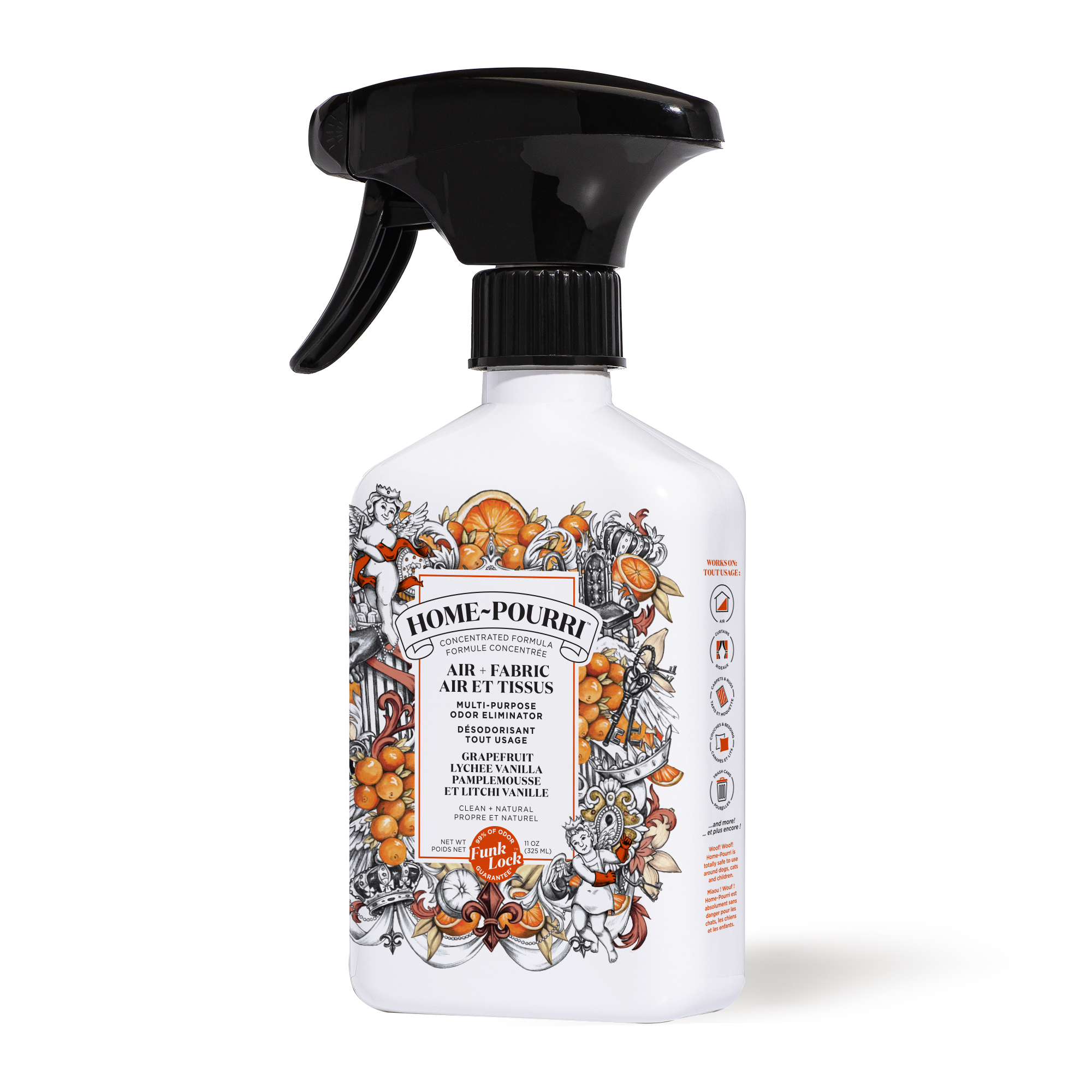 Home-Pourri Multi-Purpose Spray 325ml - Grapefruit Lychee Vanilla