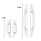 thumbnail image 3 of Protectores de borde de puertas de coche - Paquetes de 4 tiras transparentes de PVC anticolisión para protección de puertas y espejos, fácil de instalar y prevenir arañazos, 3 of 9
