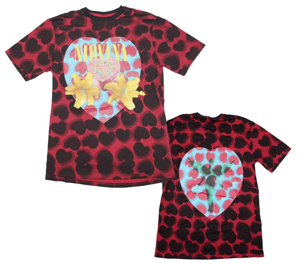 Nirvana Heart Shaped Box Men's Dye T 