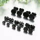 thumbnail image 2 of Laklulu JewelryWe Schmuck 5 Paare Ohrstecker Set, Edelstahl flache runde poliert Ohrringe Ohr-Schmuck für Damen & Herren, Plata/Oro/Rosegold/Negro, Durchmesser 4,5,6,7,8mm, 2 of 6