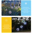 thumbnail image 3 of Waterproof Copper Wire 20 LED Solar Butterfly Ball Hanging Lamp Landscape Decor, 3 of 9