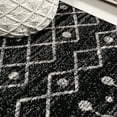 thumbnail image 5 of JONATHAN Y MOROCCAN HYPE 5 x 8 Area Rug, Aksil Moroccan Beni Souk - Black/Cream, MOH208E-5, 5 of 9