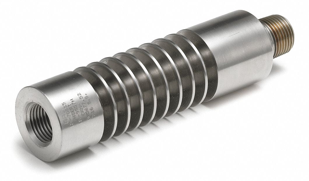 Ashcroft Finned Pressure Siphon Snuber,1/2 In NPT GSF08S