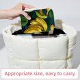 thumbnail image 6 of Banana Velvet Portable Earring Holder with Removable Compartment: Display Case, Jewelry Box, Decorative Box - Gift!, 6 of 7