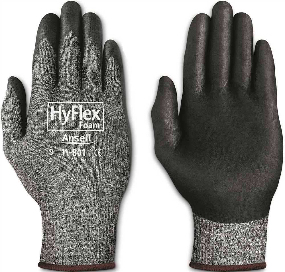 PROTECTIVE PRODUCTS 1180110 Size 10 295792 Hyflex Foam NitrileCoated