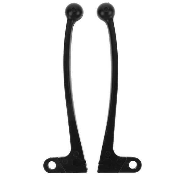 MUSEYA Black Alloy Motorcycle Brake Lever Handle with Easy Installation and Reliability