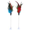 thumbnail image 1 of 2PCS Cat Teasers Interactive Elastic Bell Kitten Wands Cat Play Toys Cat Wands, 1 of 10