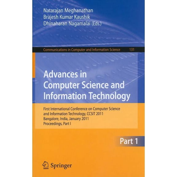 Communications in Computer and Informati Advances in Computer Science and Information Technology, Book 131, (Paperback)