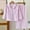 Purple, variant on ATOGUTA Boys Girls Pajama Set 3T-16 Button-Down Clothes Long Sleeve Loungewear Sleepwear PJS Light Blue