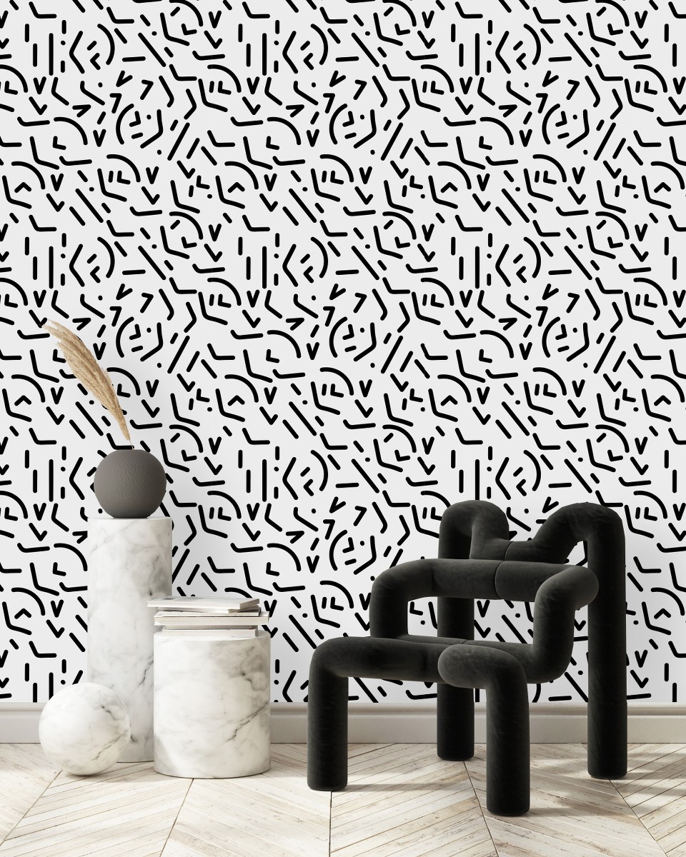 Black Lines Wallpaper