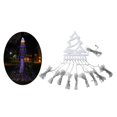 thumbnail image 4 of Fairy String Lights Solar con control remoto 350 LEDs Decoración de Navidad Navidad luz colorida Sunnimix Cadenas de luces, 4 of 8