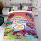 thumbnail image 4 of Rainbow Rangers Conjunto de sábanas temático, trío de piezas, cómodo y amigable con la piel, diseño único, regalo de decoración para el hogar para familiares, amigos y fans,140cm *210cm, 4 of 6