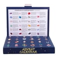 thumbnail image 1 of Calendario de Adviento de Navidad 2024 Perfecl con 24 piedras minerales para niños y adultos piedra rodante cruda, 1 of 8