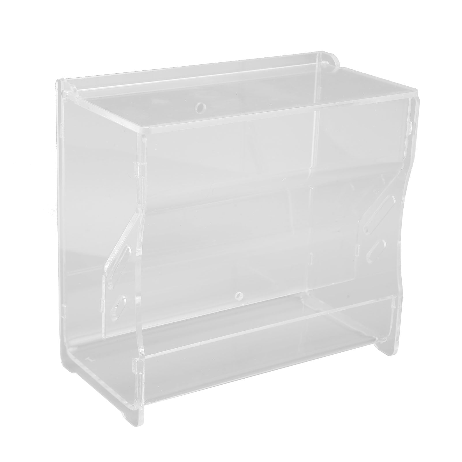 Rutin Chicken Feeder Bird Cage Feeding Bowls Automatic Clear Acrylic Bird Cage Feeder For Small