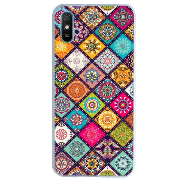 Funda para Xiaomi Redmi 9A InstaCase Mandala Mosaico Uso Rudo Antigolpes