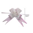 thumbnail image 4 of YAOMOBB Gift Bows Tear Resistant Glitter Snow Yarn Multicolor Flowers for Gift Wrapping, 4 of 7