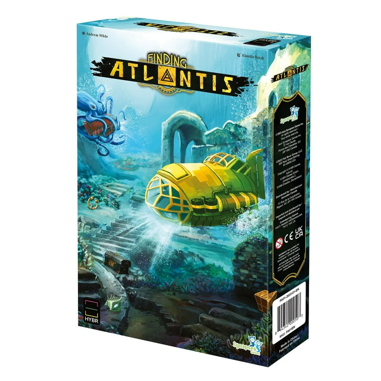 Finding Atlantis - Exploration & Deduction Game, Race to Discover