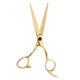 thumbnail image 2 of Tijeras De Peluquería Para Mujeres, Hombres, Niños, Tijeras Para Cortar El Cabello de material acero Inoxidable / Tijeras Para Adelgazar (negro) Corte, 2 of 8