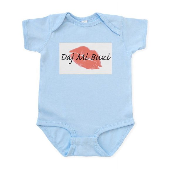 CafePress - Polish Kiss Me/Give Me A Kiss Infant Bodysuit - Baby Light Bodysuit, Size Newborn - 24 Months