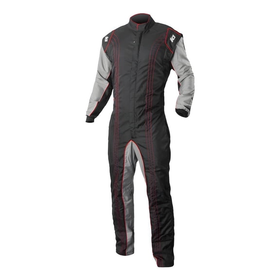K1 Racegear Suit Karting GK2 Adult 2X-Large Black/Red