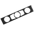 thumbnail image 2 of Air Condition Button Panel Trim Cover Soft Carbon Fiber Decor Fit for 5 Series E60/E61 2004-2010, 2 of 8