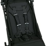 Jeep Altitude Compact Travel Stroller by Delta Children – Greenguard Gold Certified, Easy One Hand Fold, Lightweight, Extendable Canopy with Peek-a-Boo Window, 4 Wheel Suspension, Black