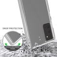 thumbnail image 4 of Case for Galaxy Note 20, Clear [Aquaflex] Transparent Flexible TPU [Shock Absorbing] Cover for Samsung Galaxy Note 20, 4 of 7