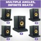 thumbnail image 4 of Almohadillas aislantes para altavoces Liquid Stands, monitor de estudio de 3 a 4,5, 4 of 5