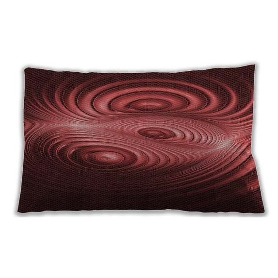 Ahgly Company Indoor Rectangular Contemporary Lumbar Throw Pillow, 13 inch by 19 inch