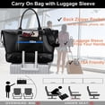 thumbnail image 4 of Bolsa de viaje de piel weiatas impermeable para mujeres y hombres, 4 of 6