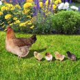 thumbnail image 6 of 1 Set Acrylic Lawn Chicken Stake Decoration Simulation Chicken Insert Realistic Hen and Chick Yard Art for Outdoor Garden Decor, 6 of 9