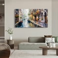Venice Canal Street Modern Landscapes Home Decor Landscape Canvas Wall