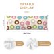 thumbnail image 3 of Fotbe Colorful Donuts Funda para Almohada Corporal con Diseño, Funda de Microfibra Ultrasuave de 20x54 Pulgadas, Ropa de Cama Elegante, 3 of 7