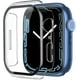 thumbnail image 1 of Smiling Paquete de 2 Estuches con Protector de Pantalla de Vidrio Templado Incorporado Compatible con Apple Watch Series 9 (2023)/Series 8/Series 7 de 45 mm, Estuche rígido para PC con Protector de Pa, 1 of 4