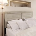 thumbnail image 3 of Home Design Yakima Twin Headboard with Farmhouse Design, Antique Gray, Adjustable Height, Easy Assembly, 3 of 8