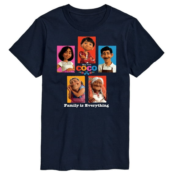 Coco - Family Is Everything - Men's Short Sleeve Graphic T-Shirt