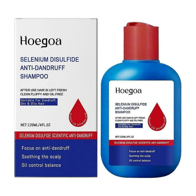 Seleniums Disulfide Shampoo Helps Control Oil, Deep Moisture Refreshing Dandruff Control Hair Wash, For Men Women