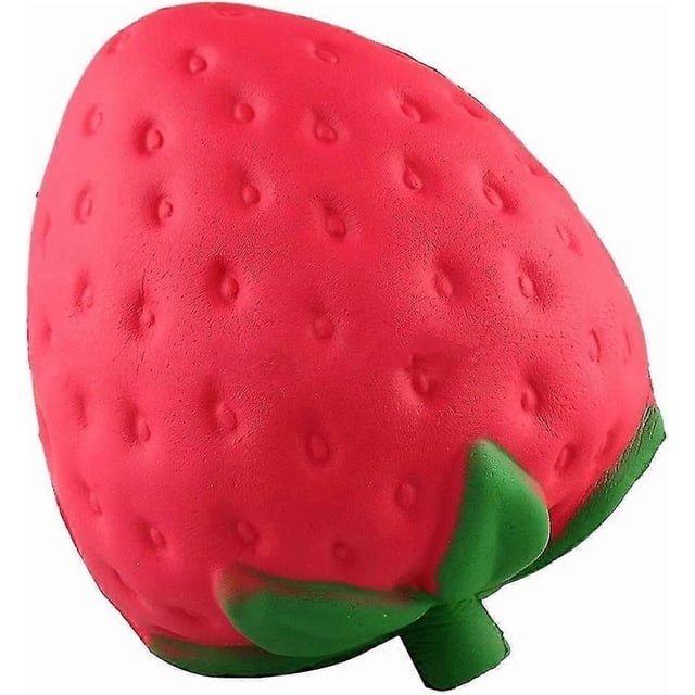 Slow Rising Squishy Slice Kawaii Squishy Strawberry Toy Slow Rising Hand Wrist Toy8cm (yu-b)