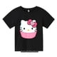 thumbnail image 3 of Camiseta de Hello Kitty para niños, ropa para niñas Kawaii, camiseta de bebé, camisetas informales de manga corta con dibujos animados de Anime para hombres y mujeres, 3 of 5