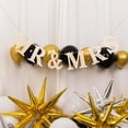 thumbnail image 5 of Efavormart 10ft Natural Pre-Strung Mr & Mrs Wooden Letter Garland with Botanical Design, Handmade Rustic Wedding Anniversary Banner, 5 of 11