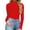 Red, variant on Aayomet Bodycon Jumpsuit For Women Women's Turtle Neck Jumpsuit Set Long Sleeve Top Bodysuit Jumpsuit Long Sleeve ,Orange L