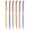 Colorful, variant on RZDLIZJ 6Pcs Retractable Colored Gel Pens,0.5mm Fine Point Click Color Marking Gel Pens Set,Smooth Pigment Ink Plastic Click Pens for Draft Highlight,Manuscript Annotation