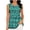 Sky Blue-9, variant on LYEAA Floral Tank Tops for Women Sleeveless Crewneck Loose Tunic Shirts Print Summer Pullover Tees Casual Clothes