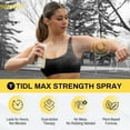 thumbnail image 5 of TIDL Max Strength Cryotherapy Menthol & Camphor Pain Relief Spray for Body Aches & Pains, 3 fl oz, 5 of 11