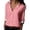 A-Pink, variant on Tiweut Button Down Shirts for Women Spring Summer Dot Printed Long Sleeve V Neck Loose Relaxed Fit Tops