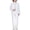 1#White, variant on Big Girls Formal Suit Solid Lapel Open Front Suit Jacket Pants Suit, Sizes 9-10